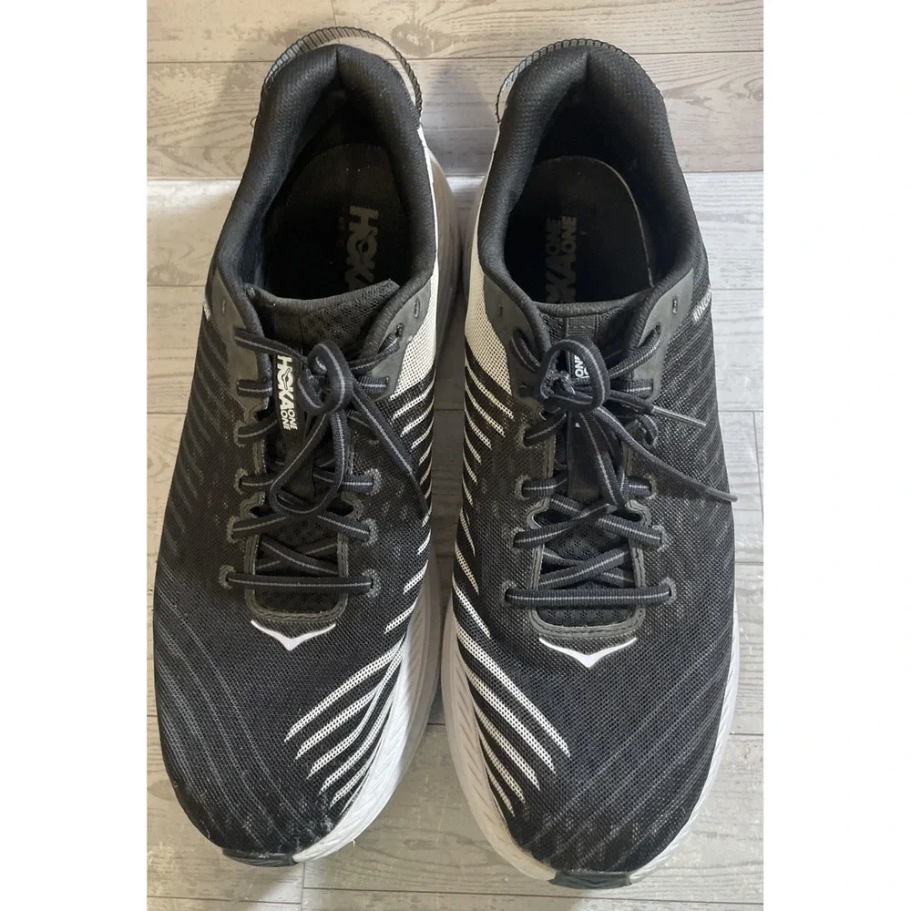 Hoka‎ One One Rincon 1102874 Mens Black Running Shoes Sneaker Mens Size 13